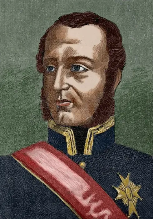 Framed Print : Joaquin Blake Joyes (1759-1827). Spanish military. Colored e Framed Print : Joaquin Blake Joyes (1759-1827). Spanish military. Colored e