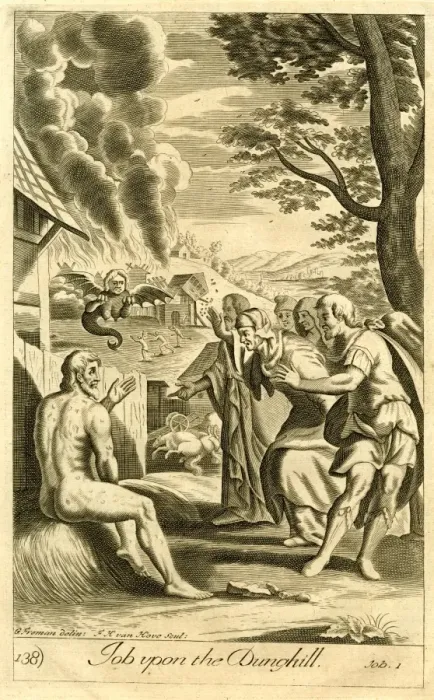 Framed Print : Job upon the dunghill Framed Print : Job upon the dunghill