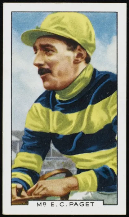 Framed Print : Jockey / Ec Paget 20C Cig Framed Print : Jockey / Ec Paget 20C Cig