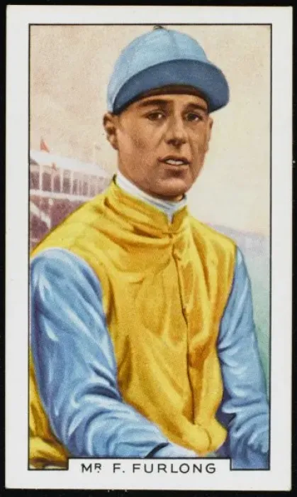 Framed Print : Jockey / Frank Furlong 20C Framed Print : Jockey / Frank Furlong 20C