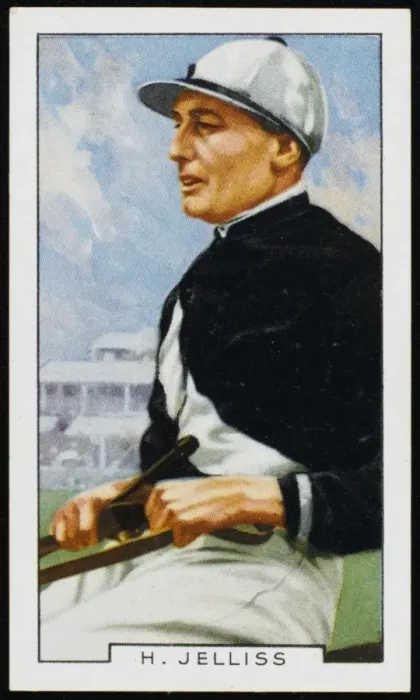 Framed Print : Jockey / Henri Jelliss 20C Framed Print : Jockey / Henri Jelliss 20C