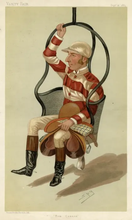 Framed Print : Jockey / Tom Cannon 1885 Framed Print : Jockey / Tom Cannon 1885