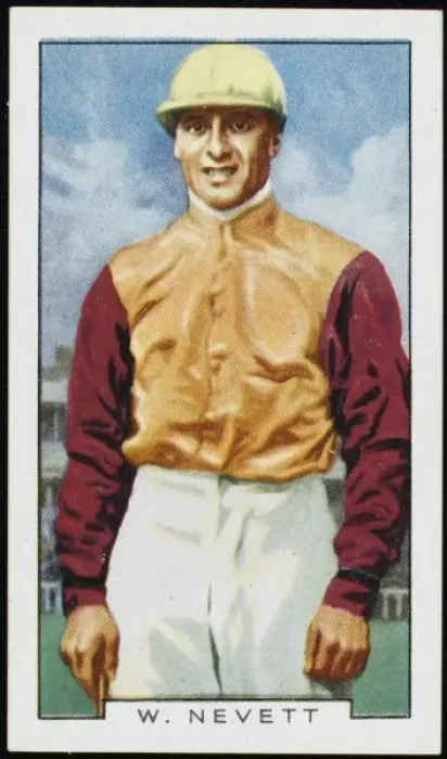 Framed Print : Jockey / W Nevett 20C Cig Framed Print : Jockey / W Nevett 20C Cig