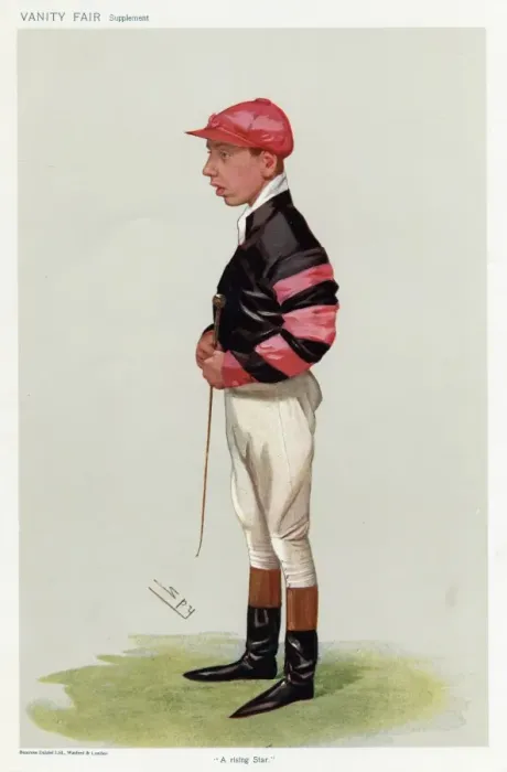Framed Print : Jockey / Wt Templeman Vf Framed Print : Jockey / Wt Templeman Vf