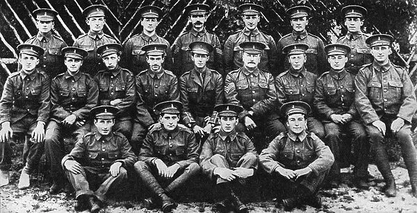 Jockeys as troopers in the 19th Hussars, WW1