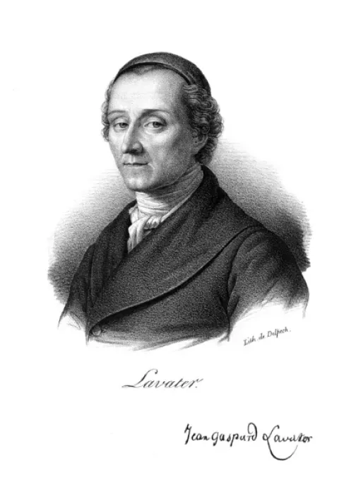 Framed Print : Joh. Caspar Lavater Framed Print : Joh. Caspar Lavater