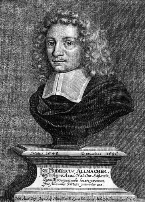 Framed Print : Joh. Fried. Allmacher Framed Print : Joh. Fried. Allmacher