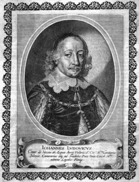 Framed Print : Johan Lodewijk Nassau Framed Print : Johan Lodewijk Nassau