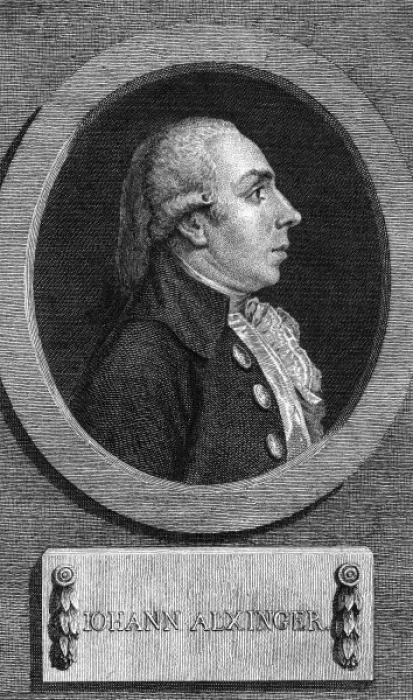Framed Print : Johann Baptist Alxinger Framed Print : Johann Baptist Alxinger
