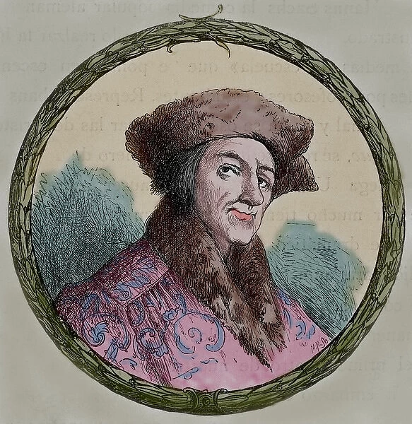 Johann Baptist Fischart (c. 1545-1591). German satirist