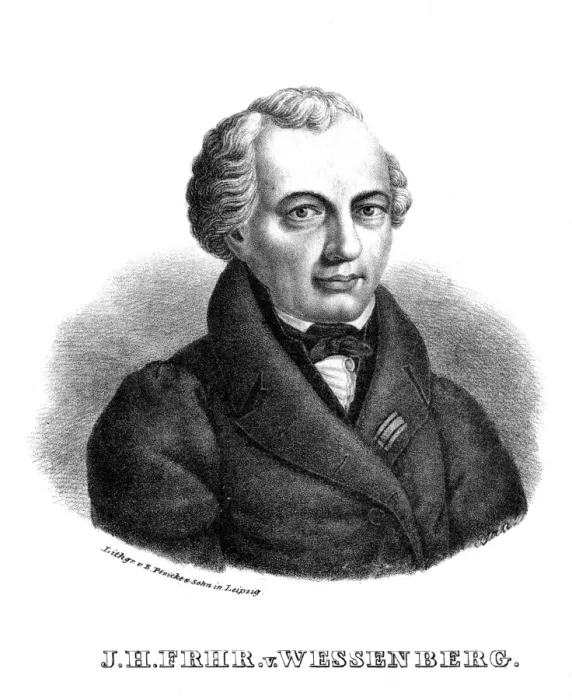 Framed Print : Johann Baron Wessenberg Framed Print : Johann Baron Wessenberg