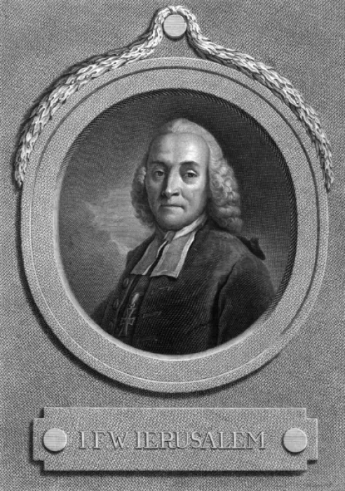 Framed Print : Johann F W Jerusalem Framed Print : Johann F W Jerusalem
