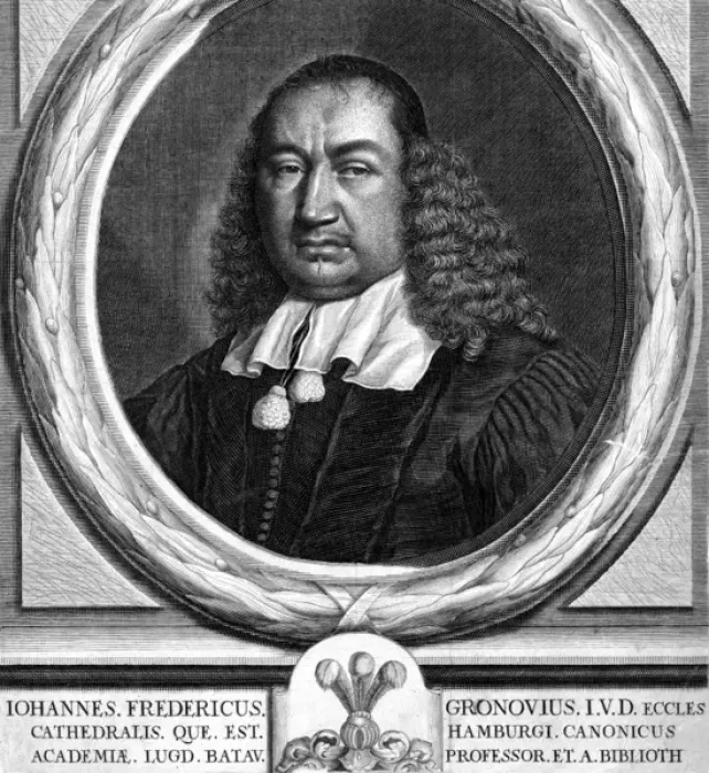 Framed Print : Johann Fr Gronovius Framed Print : Johann Fr Gronovius