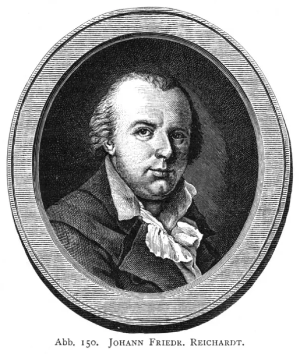 Framed Print : Johann Fried. Reichardt Framed Print : Johann Fried. Reichardt