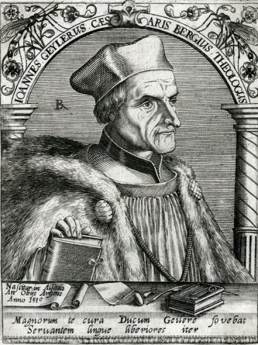 Framed Print : Johann Geiler Framed Print : Johann Geiler