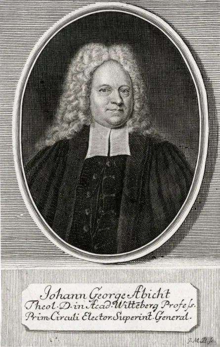 Framed Print : Johann Georg Abicht Framed Print : Johann Georg Abicht