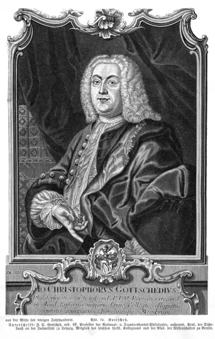 Framed Print : Johann Gottsched - 1 Framed Print : Johann Gottsched - 1