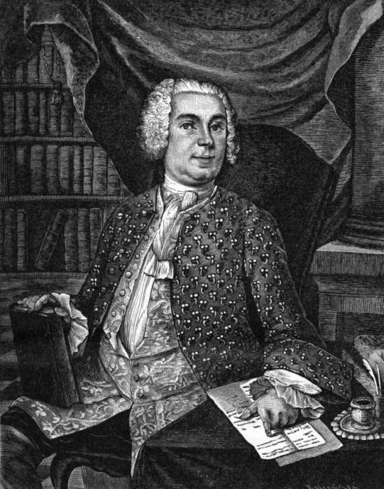 Framed Print : Johann Gottsched - 2 Framed Print : Johann Gottsched - 2