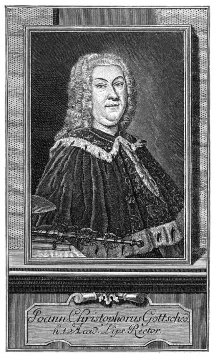 Framed Print : Johann Gottsched - 3 Framed Print : Johann Gottsched - 3