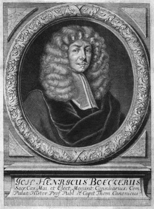 Framed Print : Johann Heinrich Boecler Framed Print : Johann Heinrich Boecler