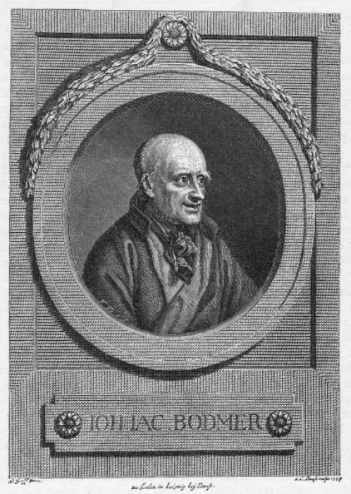 Framed Print : Johann Jacob Bodmer Framed Print : Johann Jacob Bodmer