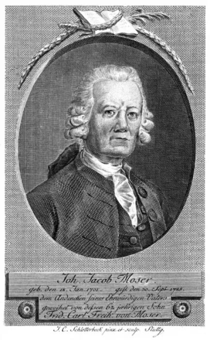 Framed Print : Johann Jacob Moser - 2