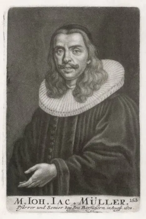 Framed Print : Johann Jacob Muller Framed Print : Johann Jacob Muller
