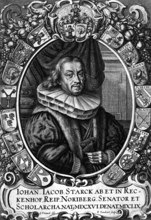 Framed Print : Johann Jacob Starck Framed Print : Johann Jacob Starck