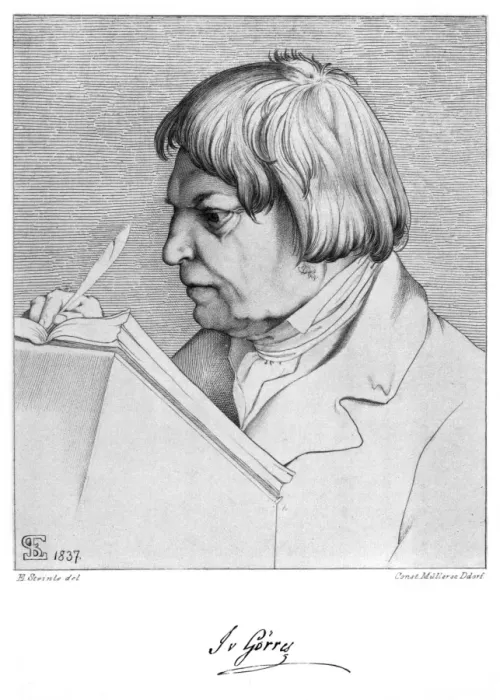Framed Print : Johann Josef Von Gorres Framed Print : Johann Josef Von Gorres