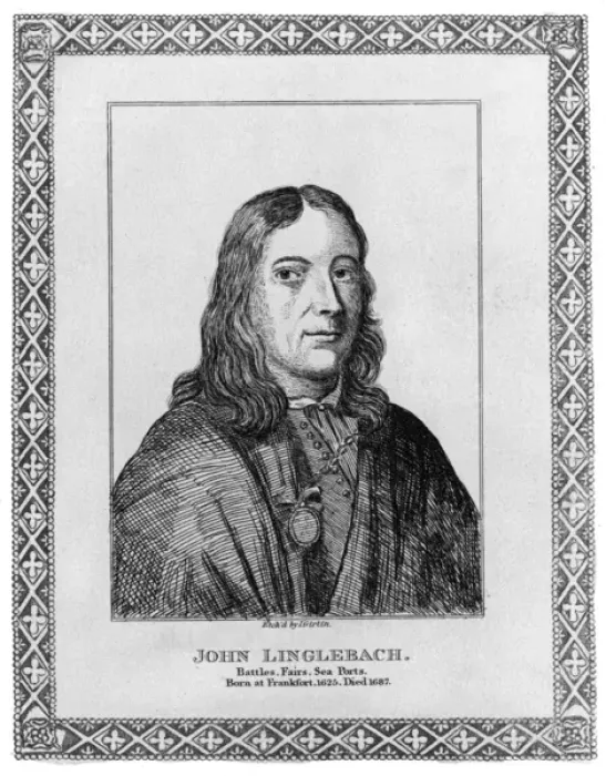 Framed Print : Johann Lingelbach Framed Print : Johann Lingelbach