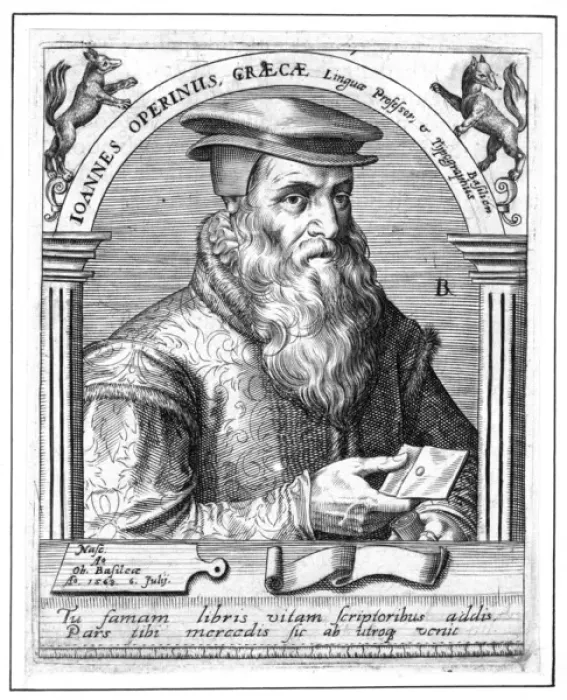 Framed Print : Johann Operinus Framed Print : Johann Operinus