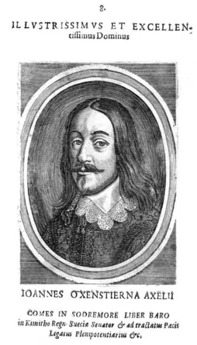 Framed Print : Johann Oxenstierna Framed Print : Johann Oxenstierna