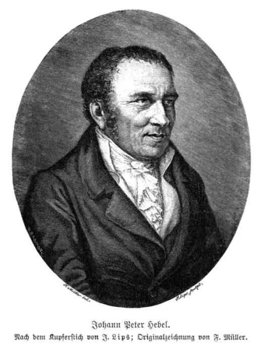 Framed Print : Johann Peter Hebel Framed Print : Johann Peter Hebel