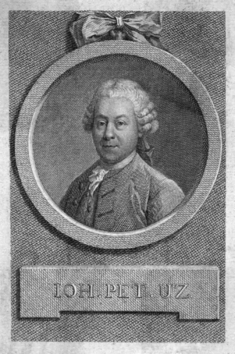 Framed Print : Johann Peter Uz - 2 Framed Print : Johann Peter Uz - 2