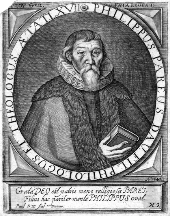 Framed Print : Johann Philip Pareus Framed Print : Johann Philip Pareus