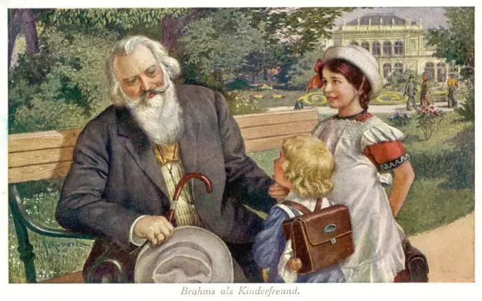 Framed Print : Johannes Brahms, German composer Framed Print : Johannes Brahms, German composer