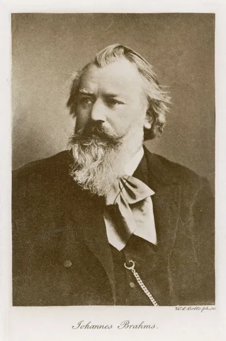 Framed Print : Johannes Brahms, German composer Framed Print : Johannes Brahms, German composer