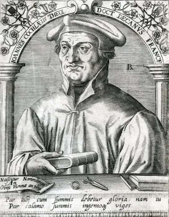 Framed Print : Johannes Cochlaeus