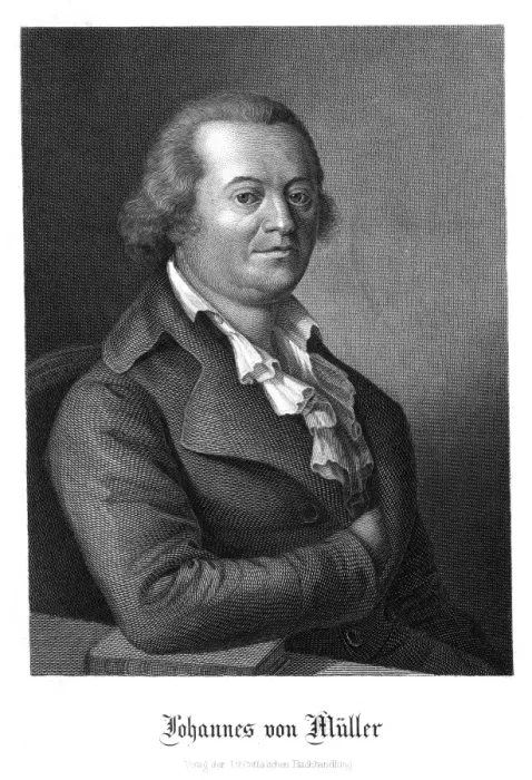 Framed Print : Johannes Von Muller Framed Print : Johannes Von Muller