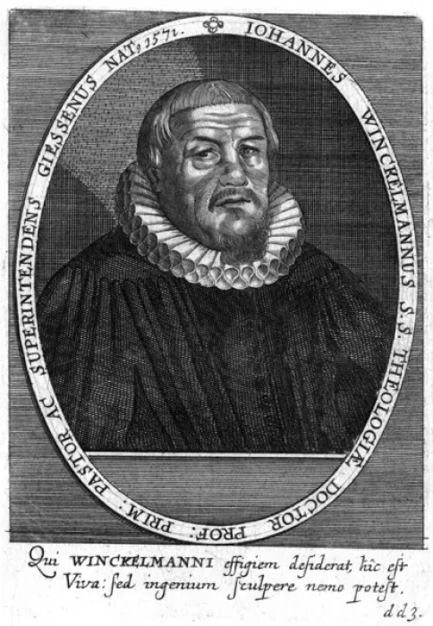 Framed Print : Johannes Winckelmann Framed Print : Johannes Winckelmann