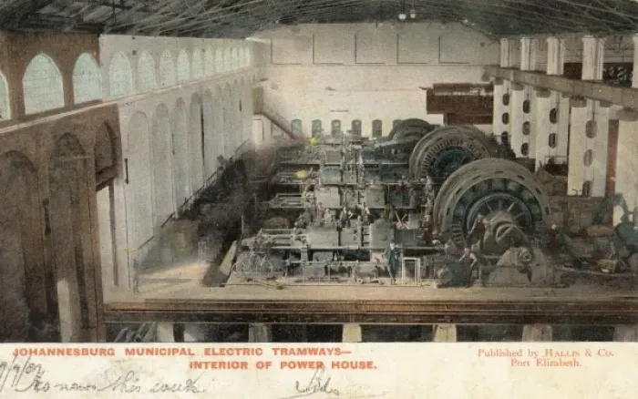 Framed Print : Johannesburg Tramways - Generators Framed Print : Johannesburg Tramways - Generators