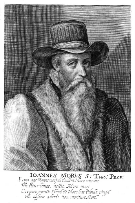 Framed Print : JOHN MORE Controversial English churchman, known as The Apostle of Norwich. Date: ? - 1592 Framed Print : JOHN MORE Controversial English churchman, known as The Apostle of Norwich. Date: ? - 1592
