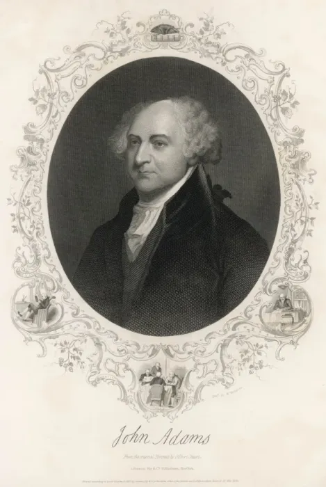Framed Print : John Adams, President of the United States Framed Print : John Adams, President of the United States