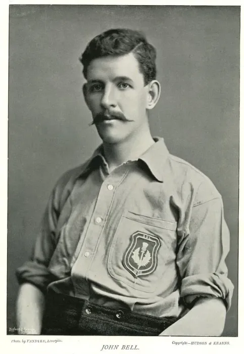 Framed Print : John Bell, Everton and Scotland International footballer Framed Print : John Bell, Everton and Scotland International footballer