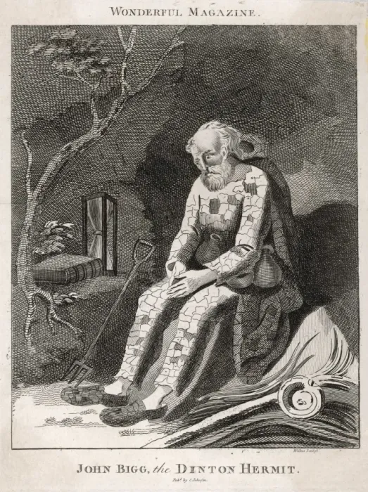 Framed Print : John Bigg, the Hermit Framed Print : John Bigg, the Hermit