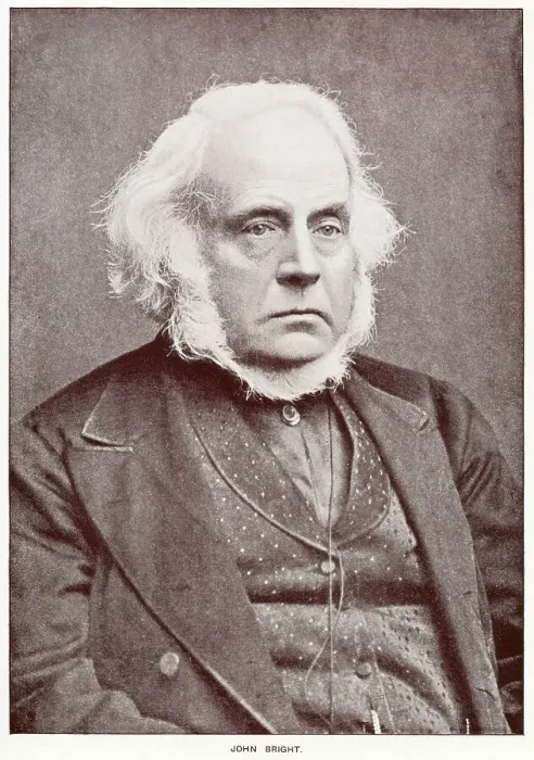 Framed Print : John Bright (1811 - 1889), British radical and Liberal statesman. Date: 1879 Framed Print : John Bright (1811 - 1889), British radical and Liberal statesman. Date: 1879