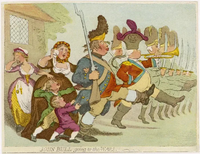 Framed Print : John Bull goes to war Framed Print : John Bull goes to war