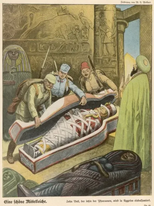 Framed Print : John Bulls Mummy Framed Print : John Bulls Mummy
