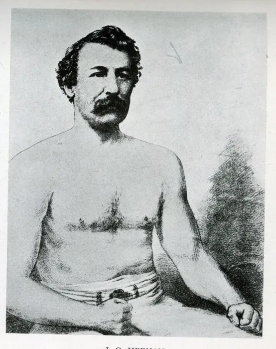 Framed Print : John C Heenan, boxer Framed Print : John C Heenan, boxer