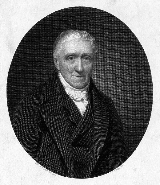 JOHN CHESSEL BUCKLER Artist and architect, depicted in 1847. Date: 1770 - 1851